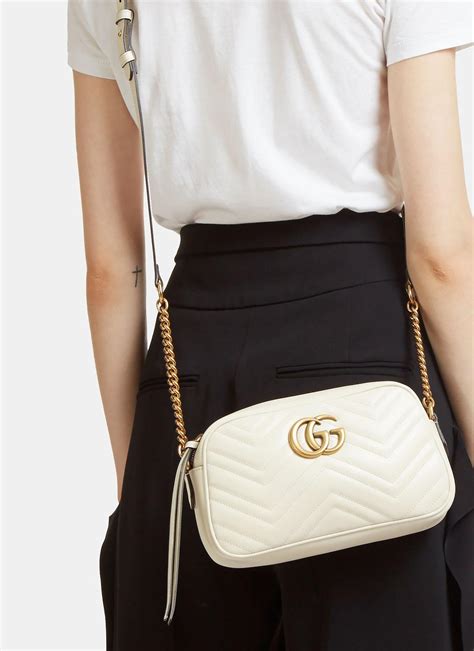 gucci 323668|gg marmont matelassé small bag.